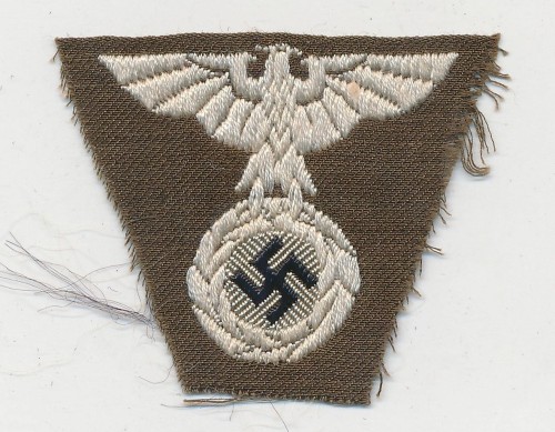 NSDAP Style Cap Eagle in BeVo