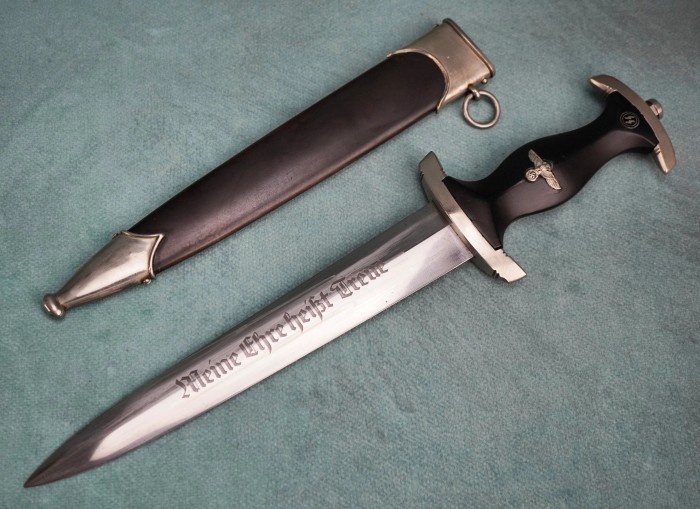 NUMBERED & Ground Röhm SS Dagger by Carl Eickhorn