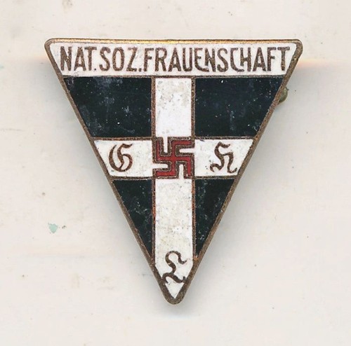 Nationalsozialistische Frauenschaft Membership Pin