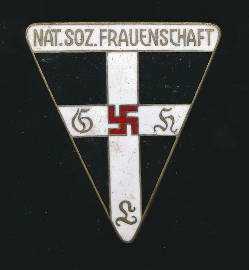 Nationalsozialistische Frauenschaft Membership Pin