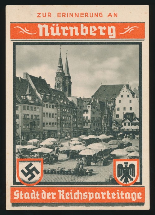 Nürnberg Die Stadt der Reichsparteitag Postcard