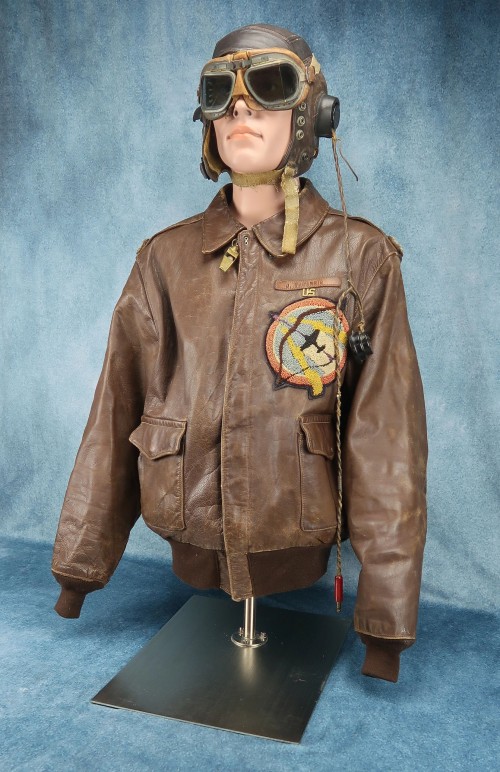 ON HOLD - NAMED US Army Air Corps leather A2 bomber jacket