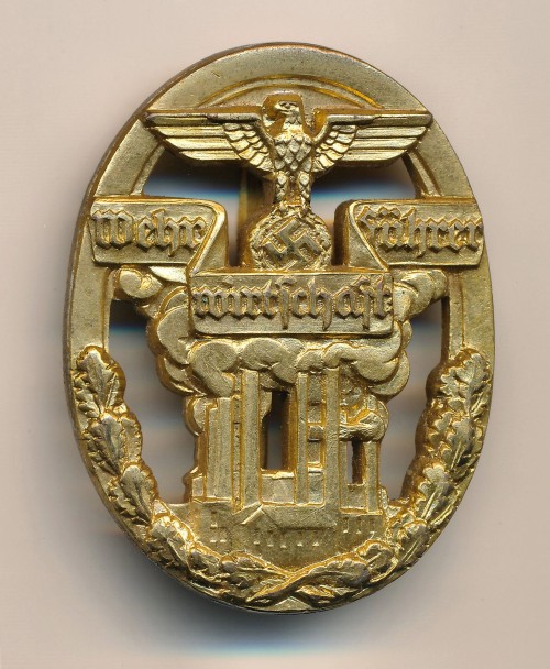 ON HOLD - RARE Wehrwirtschaftsführer Badge