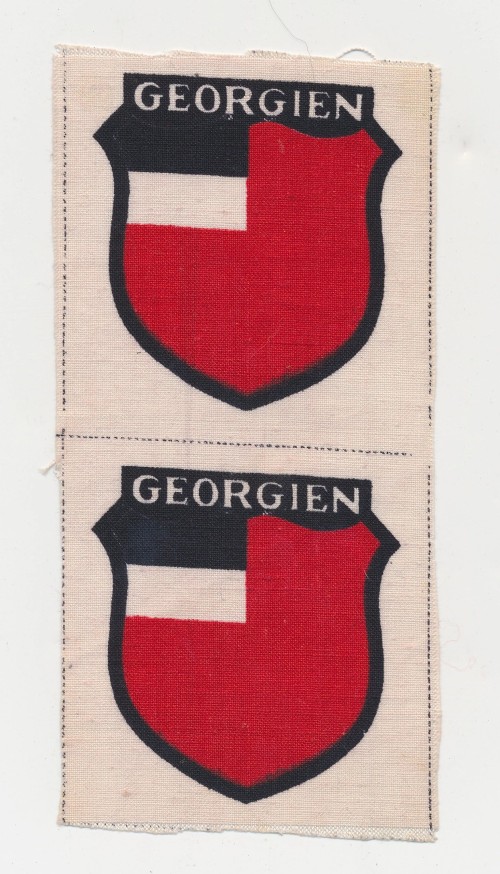 Pair of Georgian Volunteer Sleeve Shields