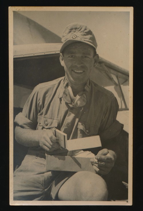 Photo Postcard of Tropical Uniformed Man