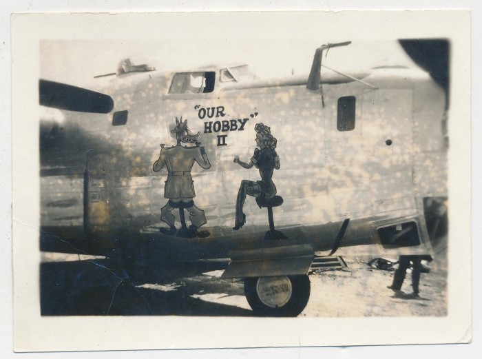 Photo of "Our Hobby II" Nose Art