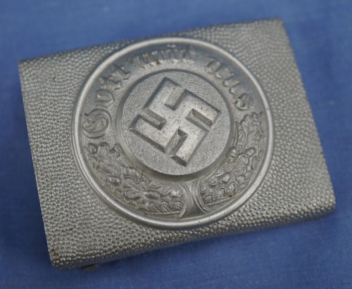 Polizei Belt Buckle produced in Aluminum