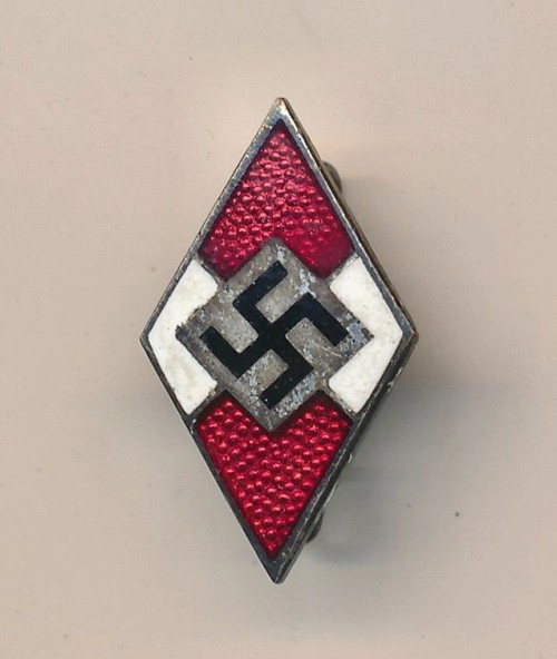 Pre RZM Hitler Youth Membership Pin