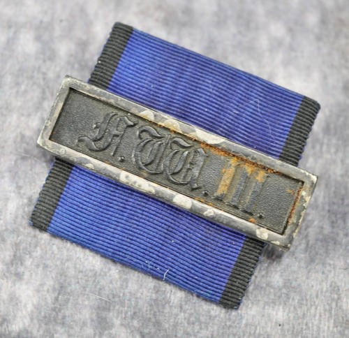 Prussian Long Service Clasp 3rd Class