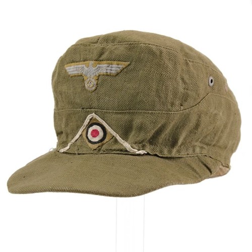 RARE Tropical M40 Cap w/ White Anti-Aircraft Soutache