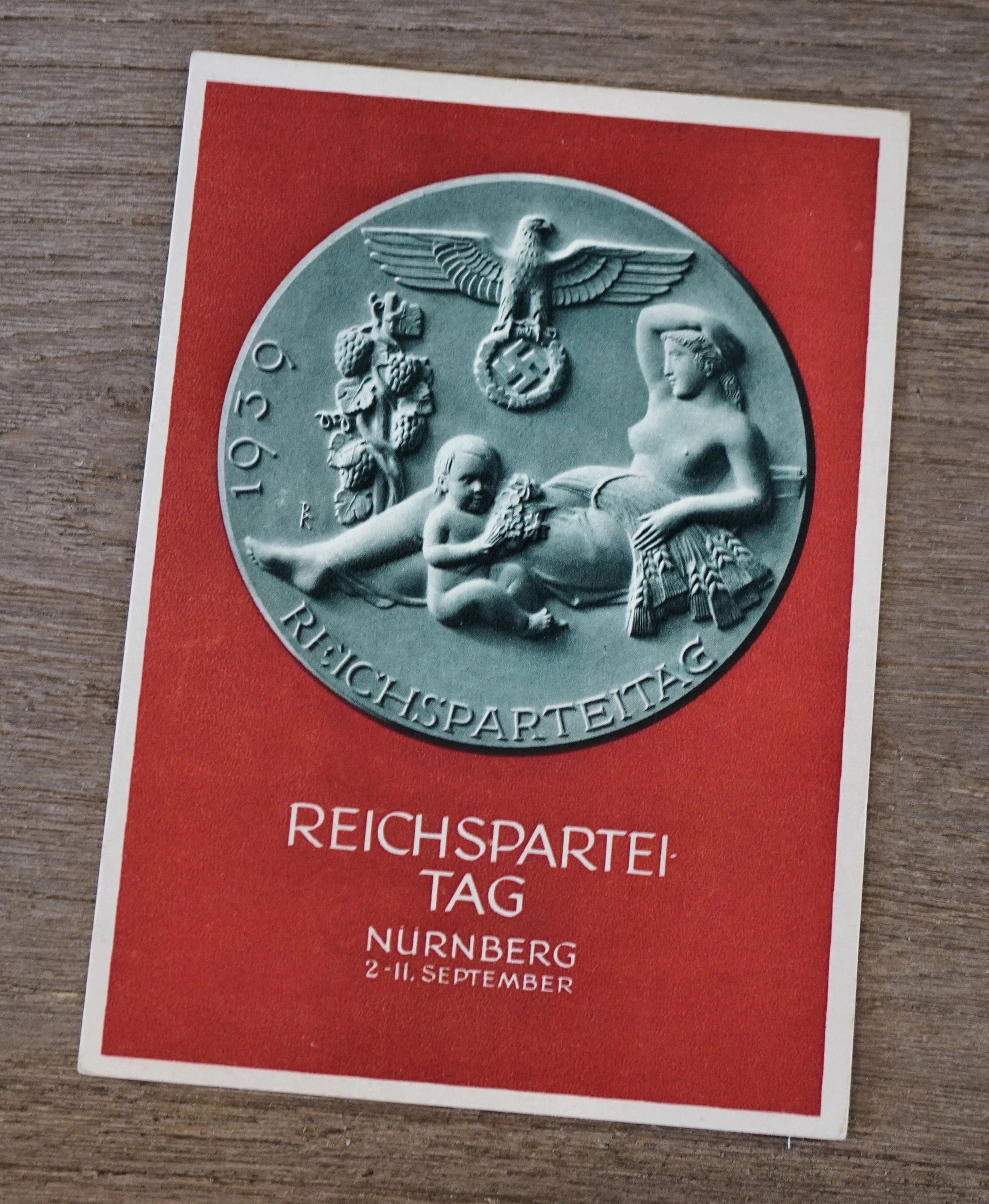 Reichsparteitag 1939 Postcard - Image 3