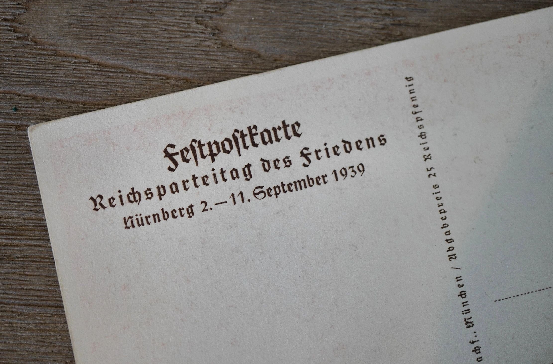 Reichsparteitag 1939 Postcard - Image 4