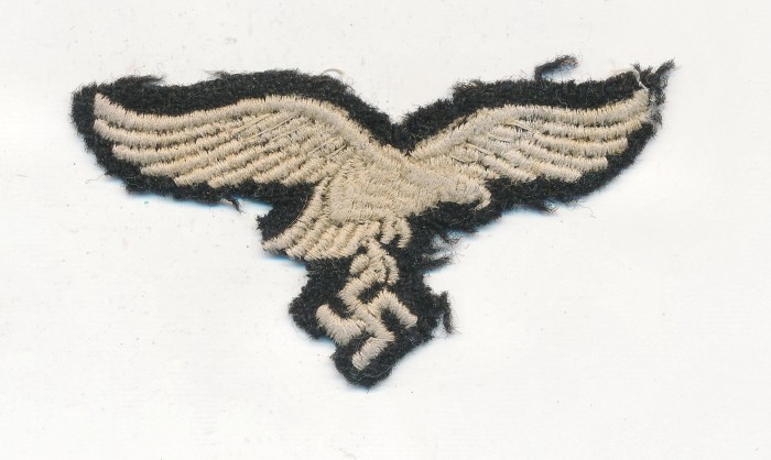 Removed Luftwaffe EM/NCO Cap Eagle