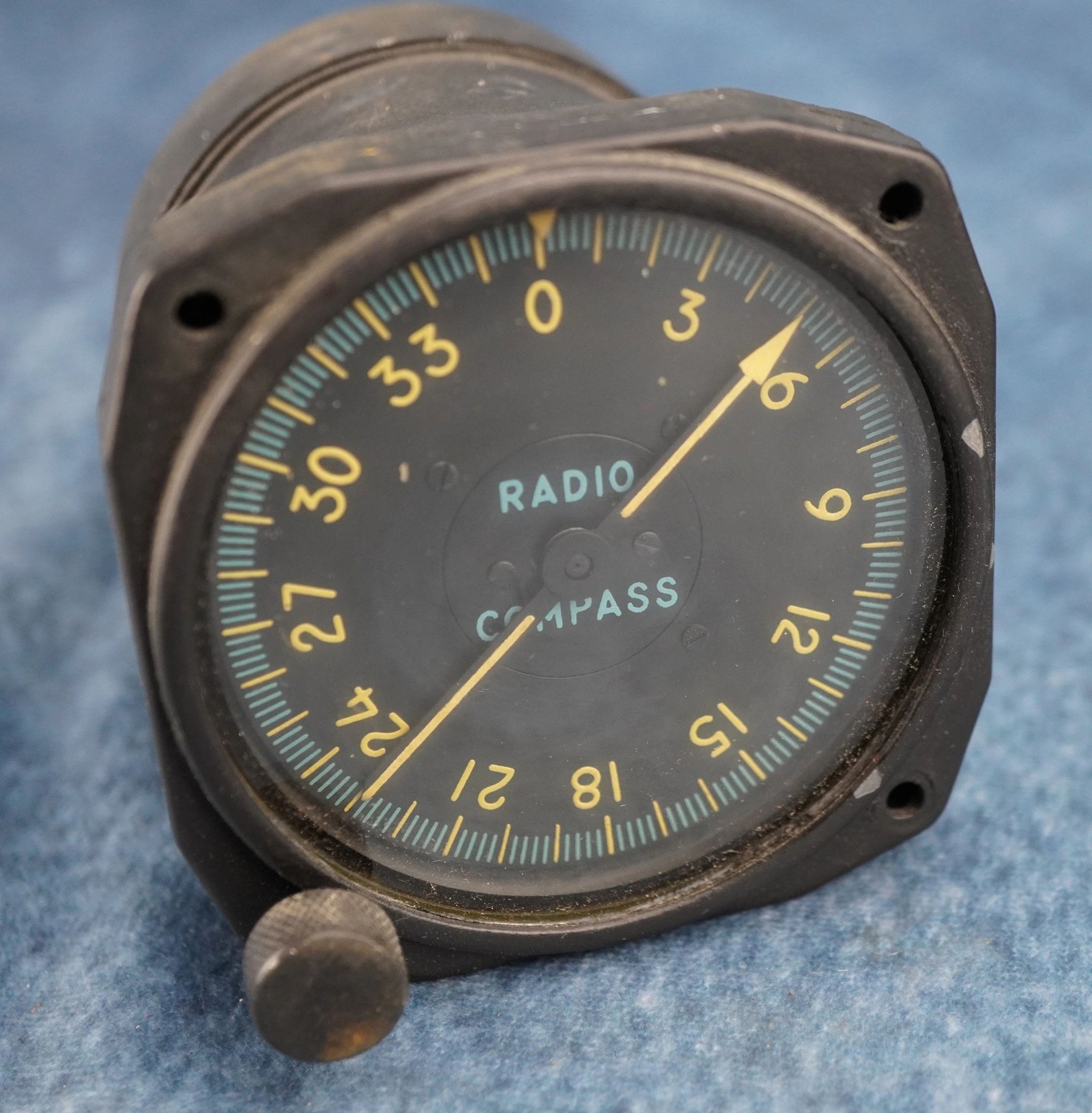 Royal Canadian Air Force Radio Compass Aircraft Instrument