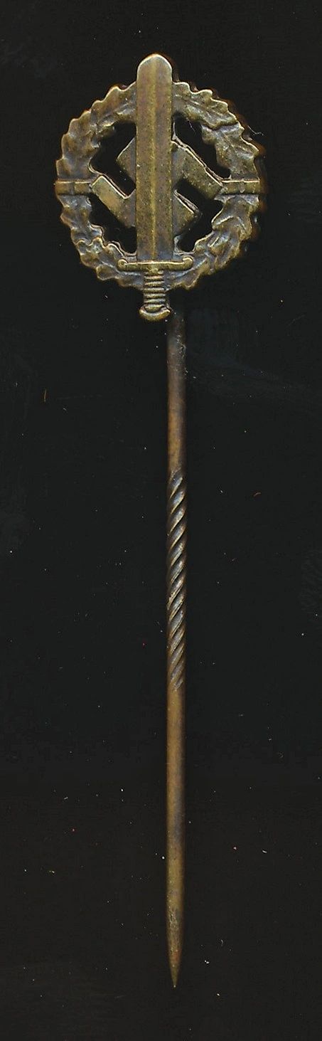 SA Sports Badge in Bronze Stickpin