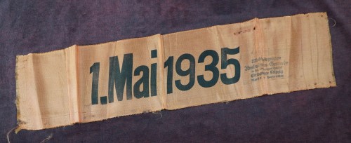 SOLD -1. Mai 1935 Armband