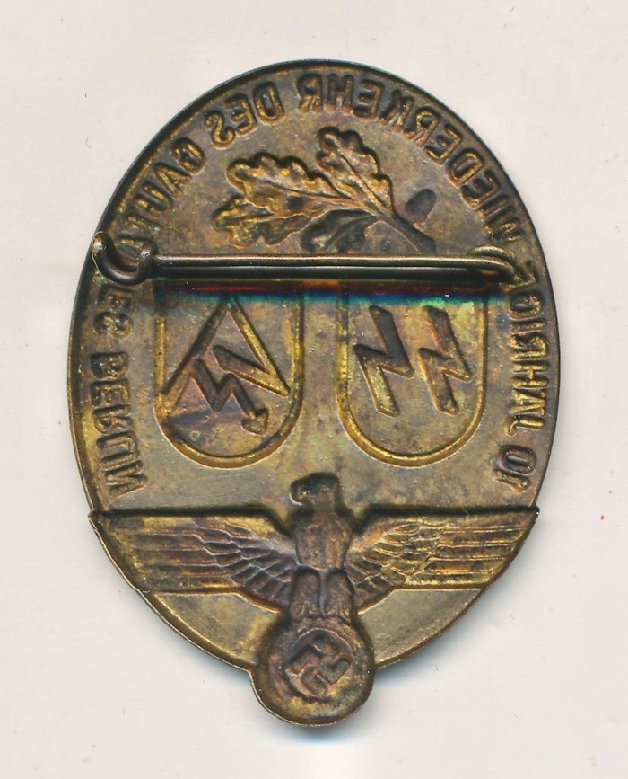 SOLD - 10 Jährige Wiederkehr des Gautages Berlin Tinnie - Image 2