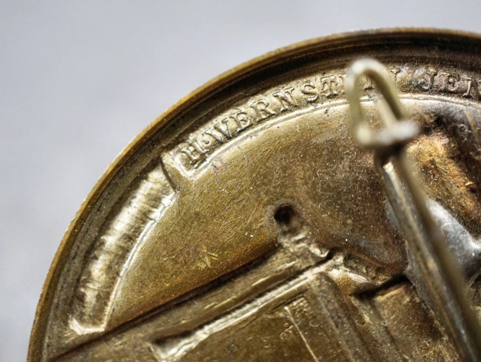 SOLD - 10 Jährige Wiederkehr des Reichsparteitages Weimar 1926-1936 Tinnie - Image 7