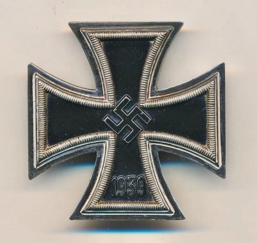 SOLD - 15 Marked Iron Cross First Class