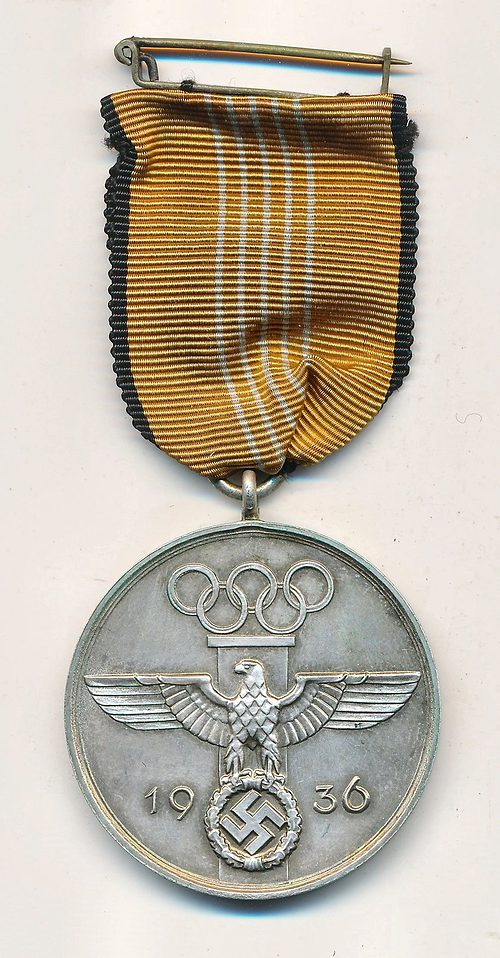 SOLD - 1936 Olympic Service Medal