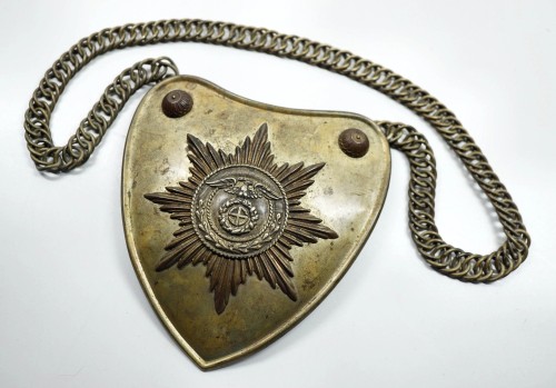 SOLD - 1st Pattern SA/SS Standard Bearer Gorget