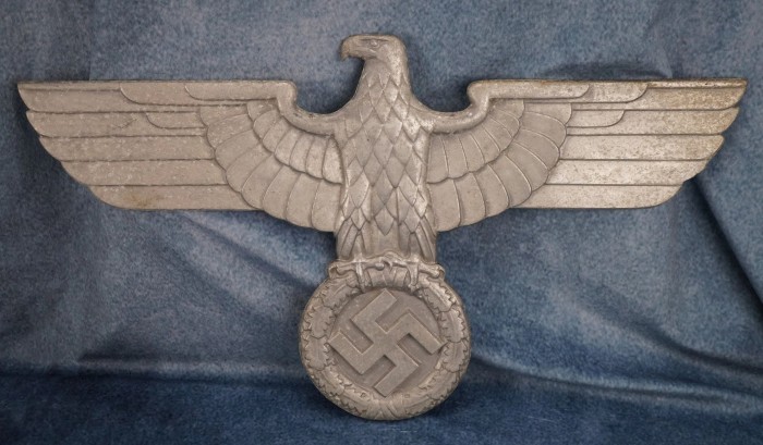 SOLD - 24" Reichsbahn Railway Eagle