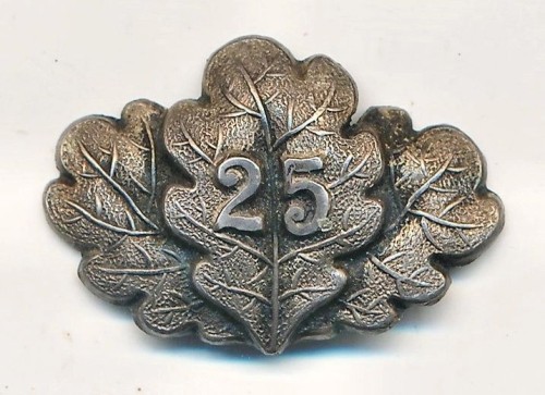 SOLD - 25 Jubilee Oakleaves for 1870 Iron Cross 2nd Class