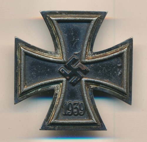 SOLD - 26 Marked Iron Cross First Class