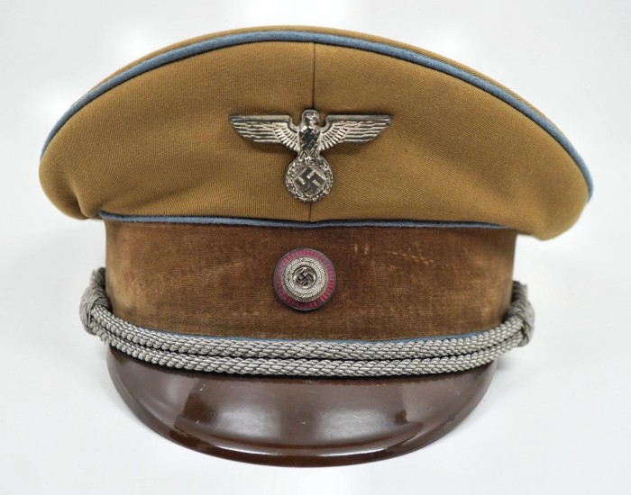 SOLD - 3rd Pattern NSDAP Ortsgruppe Political Leader Visor