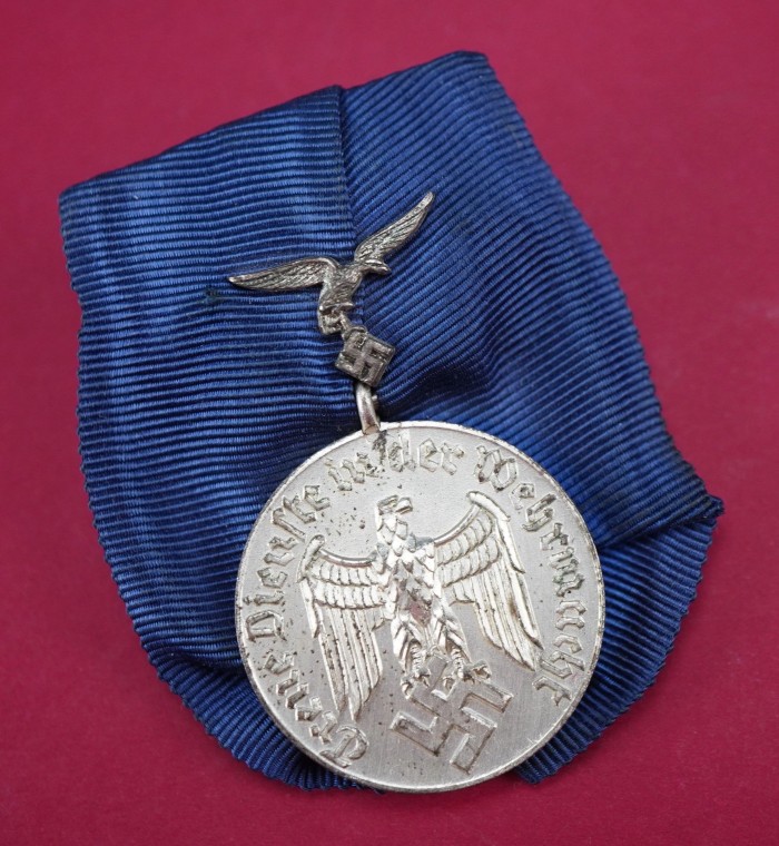 SOLD - 4 Year Luftwaffe Long Service Medal