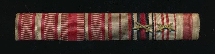 SOLD - 8 Place Imperial Ribbon Bar