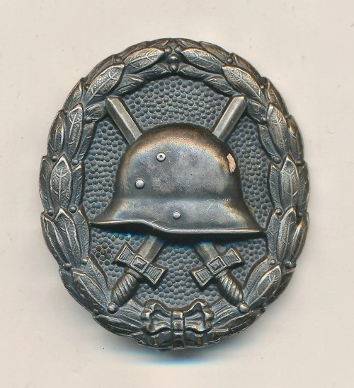 SOLD - 800 Marked Imperial Black Wound Badge