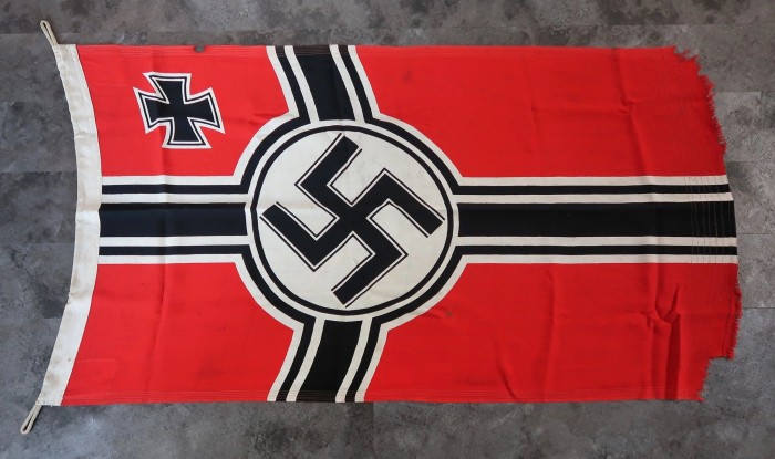 SOLD - 80x135 Reichskriegsflagge produced by Lorenz Summa Söhne