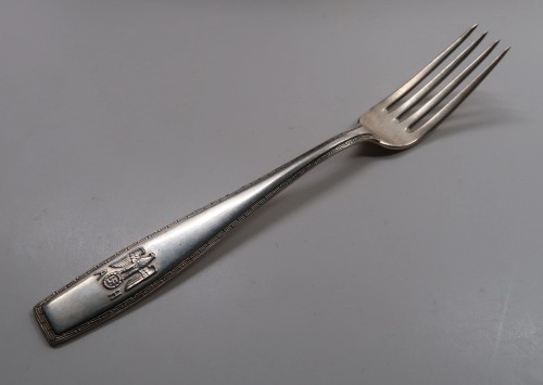 SOLD - Adolf Hitler formal pattern dessert fork