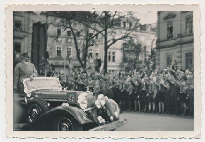 SOLD - Adolf Hitler in Parade Photo