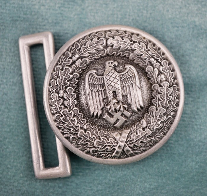 SOLD - Army Officer's Brocade Belt Buckle