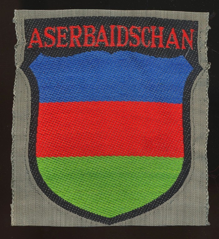 SOLD - Azerbaijan Volunteer Sleeve Shield