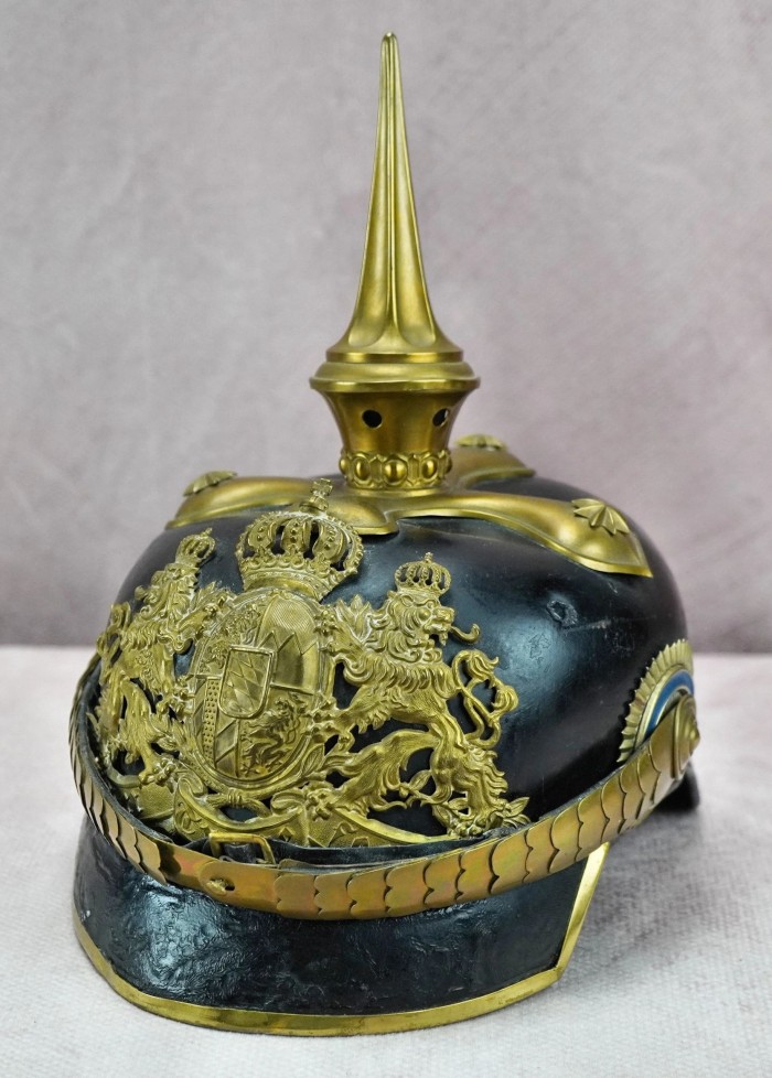 SOLD - Bavarian Infantry Officer Regiment Pickelhaube