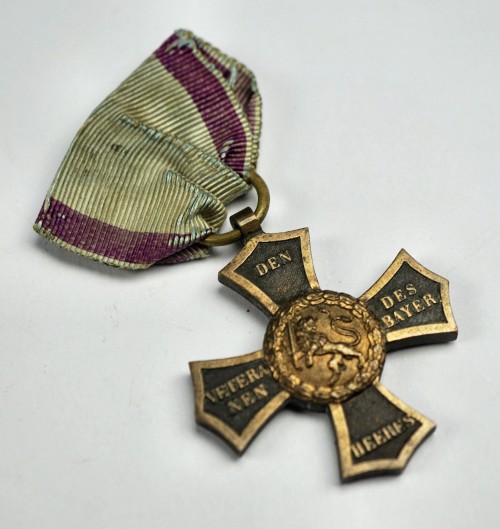 SOLD - Bavarian Veteran’s Cross For The Campaigns Of 1790-1812