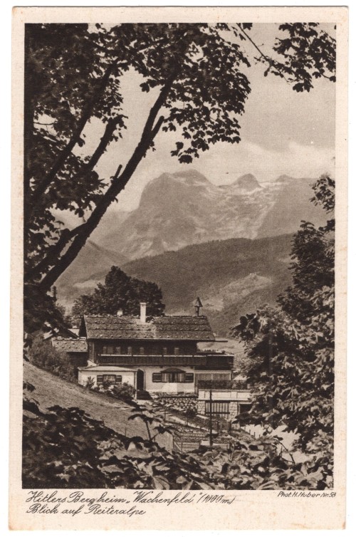 SOLD - Berchtesgaden Obersalzberg Postcard