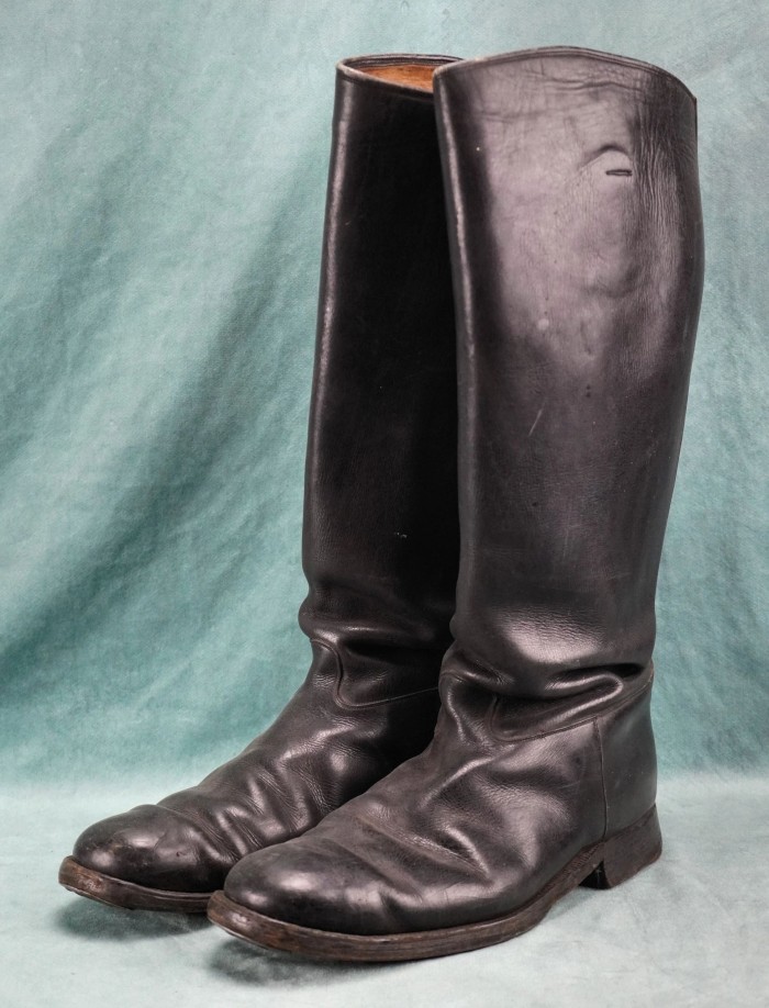 SOLD - Black Wehrmacht Officer Boots