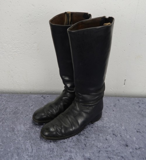 SOLD - Black Wehrmacht Officer Boots