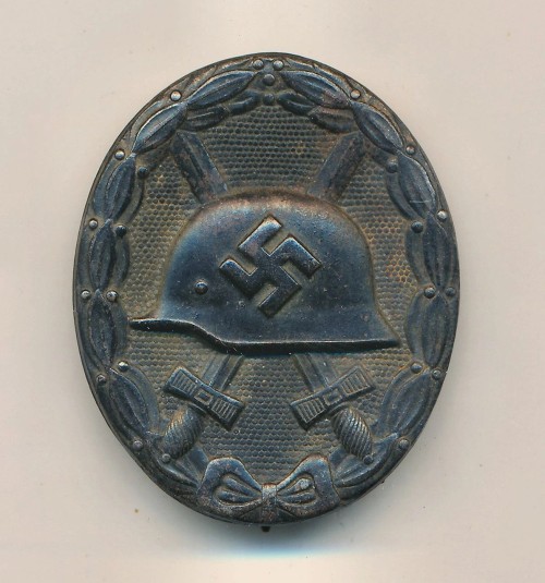 SOLD - Black Wound Badge