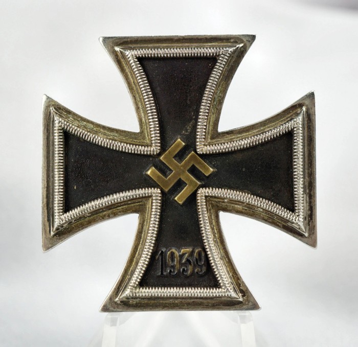 SOLD - Brass Core Iron Cross 1st Class by Wachtler & Lange