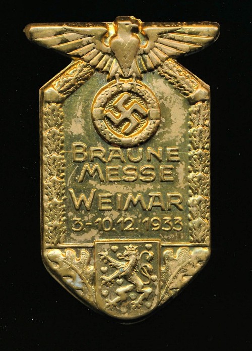 SOLD - Braune Messe Weimar 1933 Tinnie