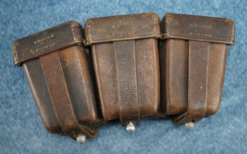 SOLD - Brown K98 Ammo Pouch