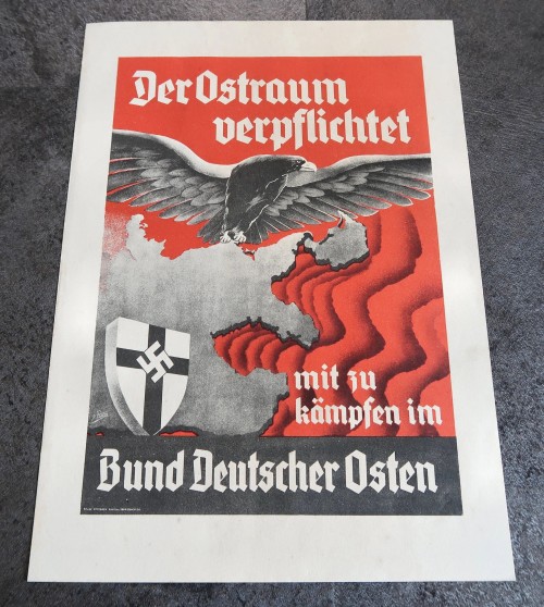 SOLD - Bund Deutscher Osten Poster