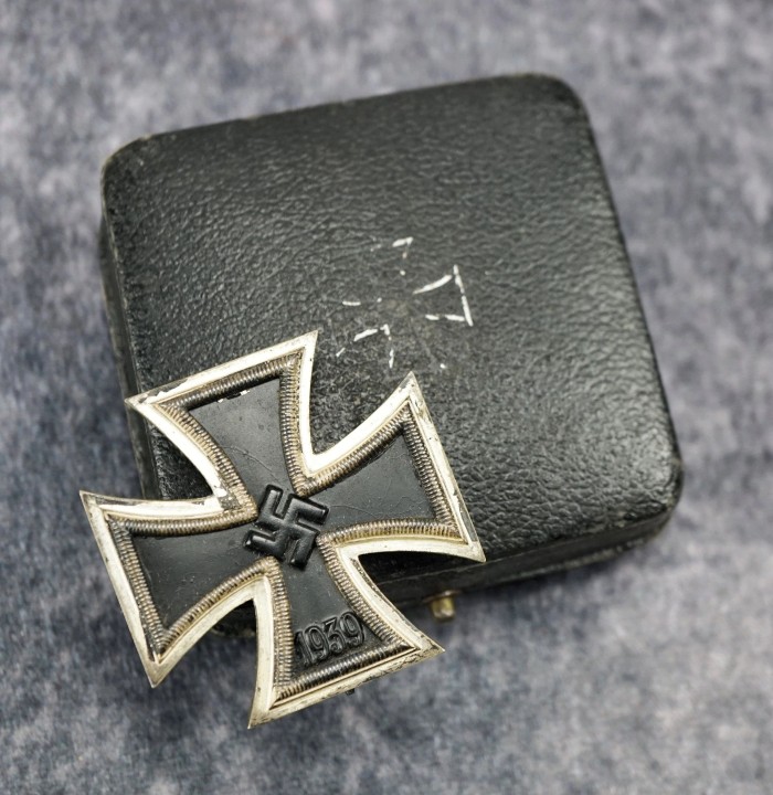 SOLD - Cased Iron Cross First Class by Carl Wild