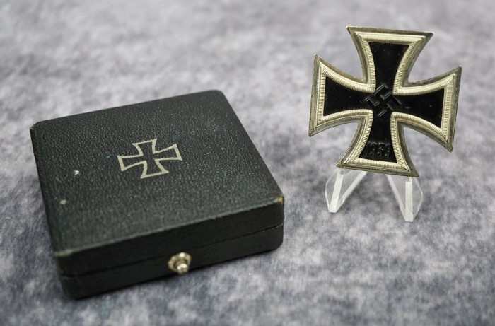 SOLD - Cased Iron Cross First Class by Friedrich Orth