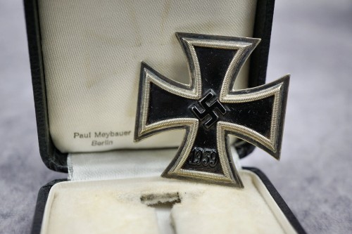 SOLD - Cased Iron Cross First Class by Meybauer